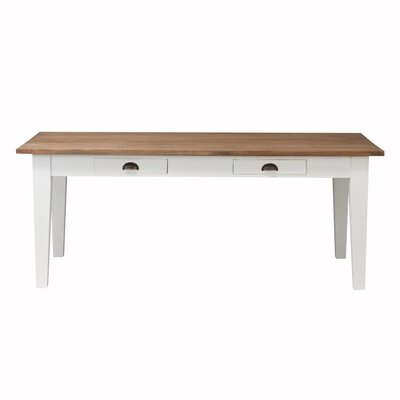 Tisch Milton white&natural 200x100x78cm 200 x 100 x 78 cm