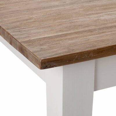 Tisch Milton white&natural 200x100x78cm 200 x 100 x 78 cm