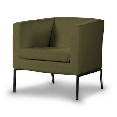 Klappsta armchair cover olive green 161 26 Klappsta armchair Dekoria