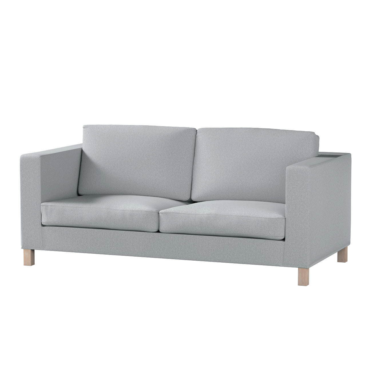 Bezug für Karlanda Schlafsofa, kurz, grau, Bezug für Schlafsofa Karlanda ku günstig online kaufen