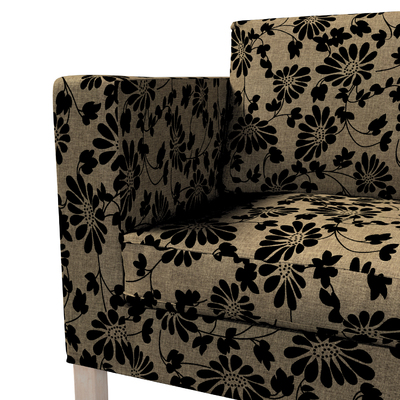 Pokrowiec na sofę Karlanda rozkładaną, krótki 180 x 93 x 66 cm w kolekcji Living Plus, tkanina: 162-11