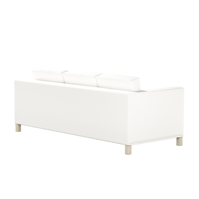 Karlanda klädsel <br>3-sits soffa - kort klädsel