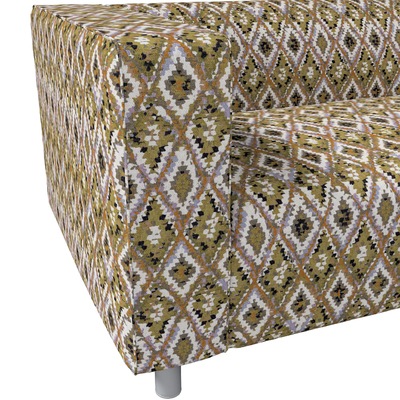 Karlanda betræk 3 sæder, kort 208 X 87 X 66 CM fra kollektionen Cosy Home, Stof: 145-37