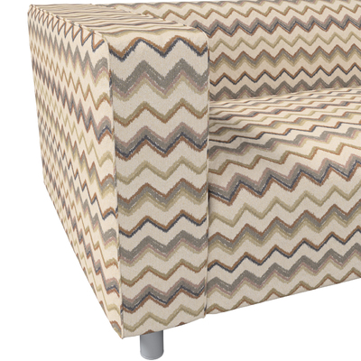 Karlanda betræk 3 sæder, kort 208 X 87 X 66 CM fra kollektionen Cosy Home, Stof: 145-39