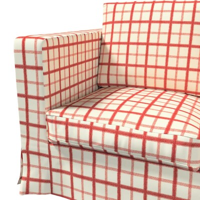 Karlanda klädsel 3-sits soffa - lång 208 X 87 X 66 CM i kollektionen Avinon, Tyg: 131-15