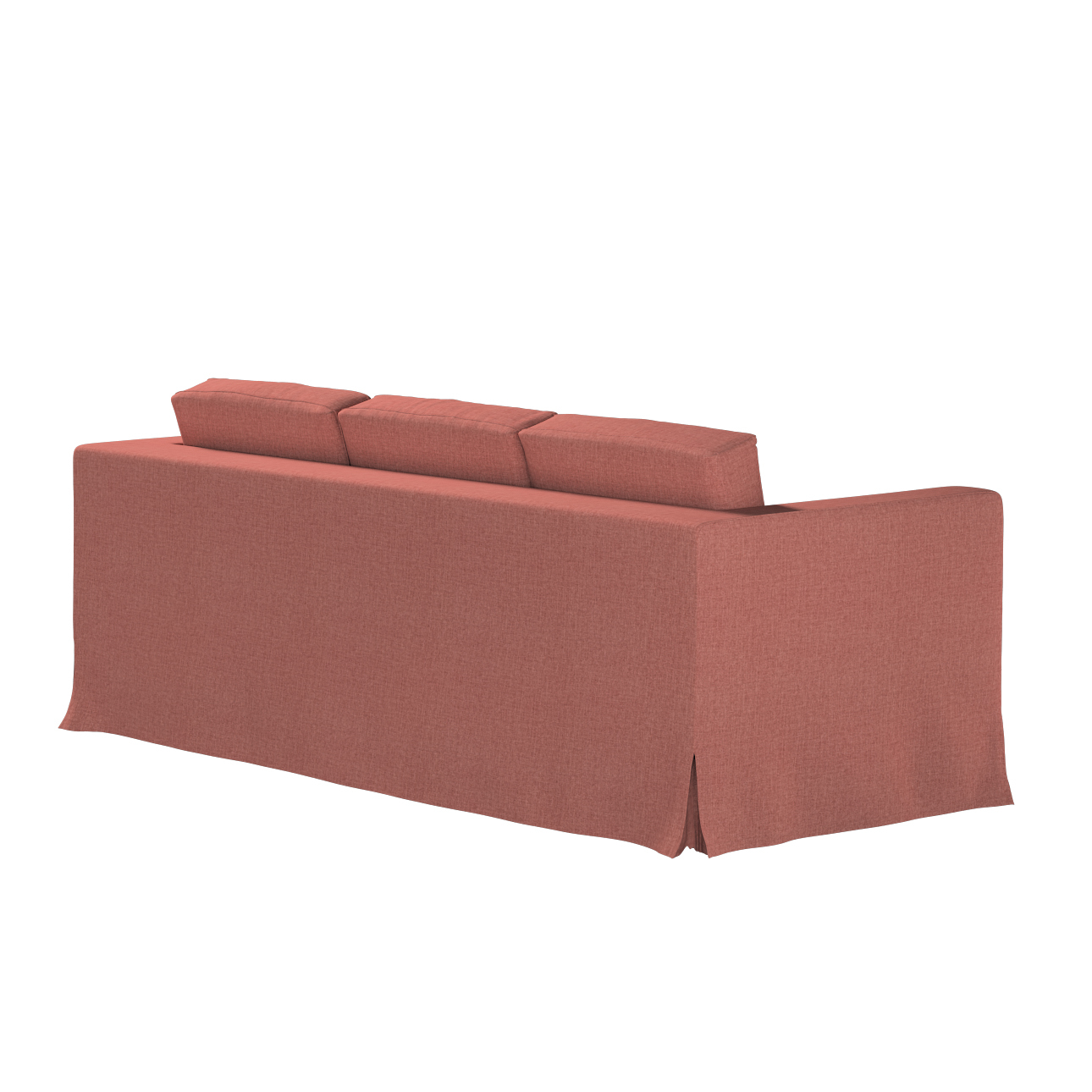 Bezug für Karlanda 3-Sitzer Sofa nicht ausklappbar, lang, cognac braun, Bez günstig online kaufen