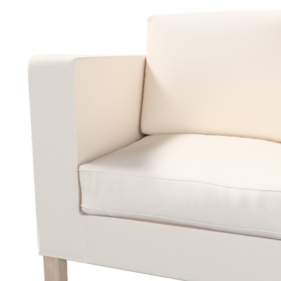 Bezug für Karlanda 2-Sitzer Sofa nicht ausklappbar, kurz 60cm x 30cm x 50cm von der Kollektion Etna, Stoff: 705-01