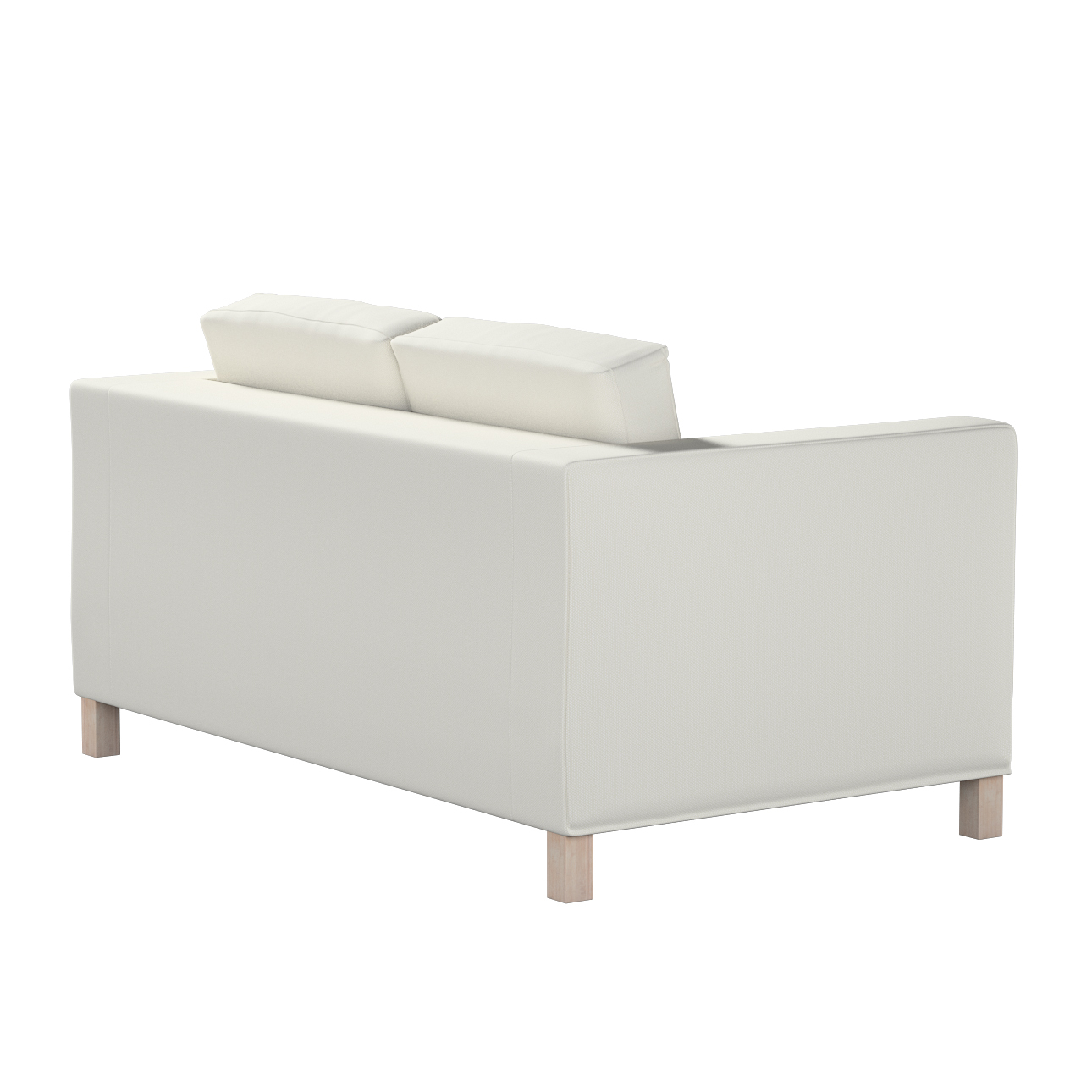 Bezug für Karlanda 2-Sitzer Sofa nicht ausklappbar, kurz, hellgrau, 60cm x günstig online kaufen