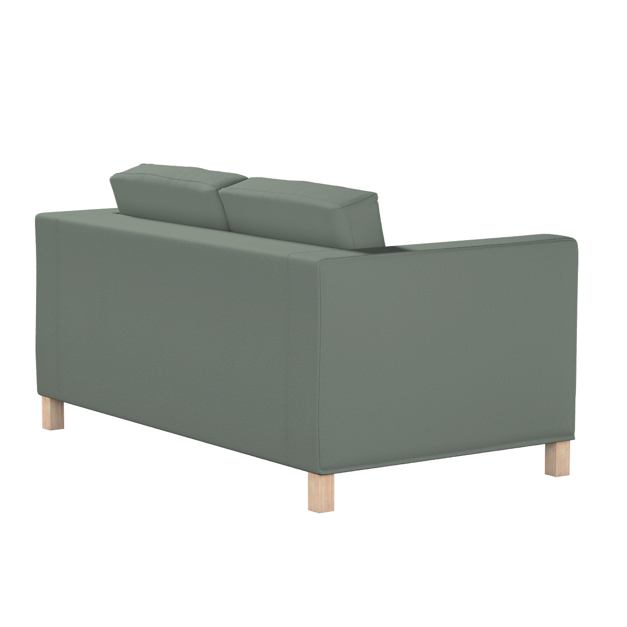 Bezug für Karlanda 2-Sitzer Sofa nicht ausklappbar, kurz, zielony, 60cm x 3 günstig online kaufen