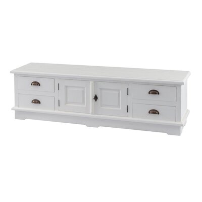 Szafka RTV Brighton 160x40x50cm white 160 x 40 x 50 cm