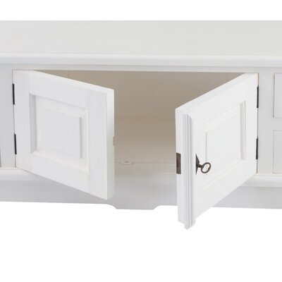 Szafka RTV Brighton 160x40x50cm white 160 x 40 x 50 cm