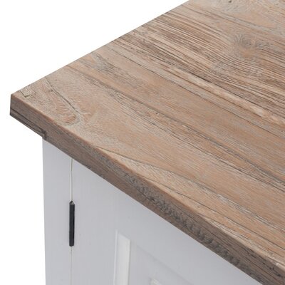 Szafka RTV Brighton 150x40x65cm white&natural 150 x 40 x 65 cm