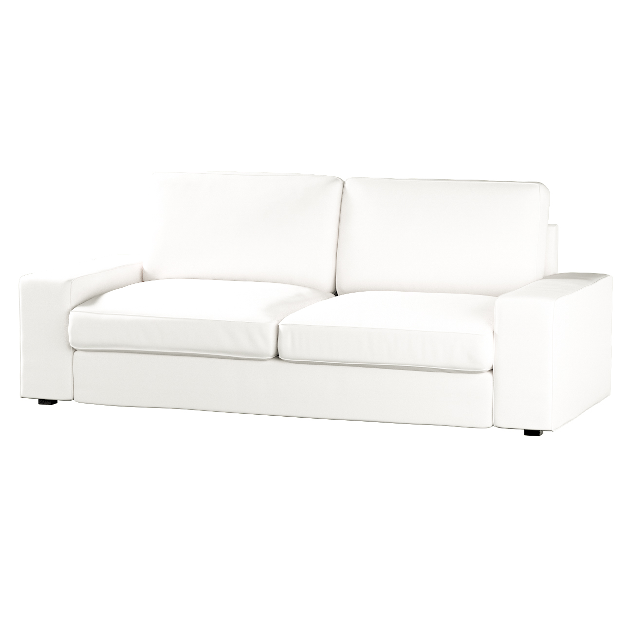 Bezug für Kivik 3-er Bettsofa, weiss, Kivik 3-er Bettsofabezug, Cotton Pana günstig online kaufen