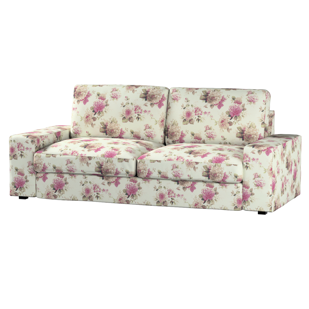 Bezug für Kivik 3-er Bettsofa, beige- rosa, Kivik 3-er Bettsofabezug, Londr günstig online kaufen