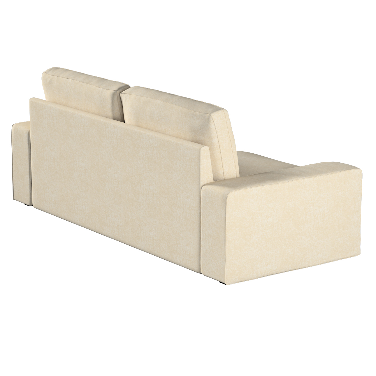 Bezug für Kivik 3-er Bettsofa, grau-beige, Kivik 3-er Bettsofabezug, Chenil günstig online kaufen