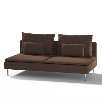Pokrowiec na moduł Söderhamn 3-osobowy 186 x 99 x 83 cm w kolekcji Etna, tkanina: 705-08