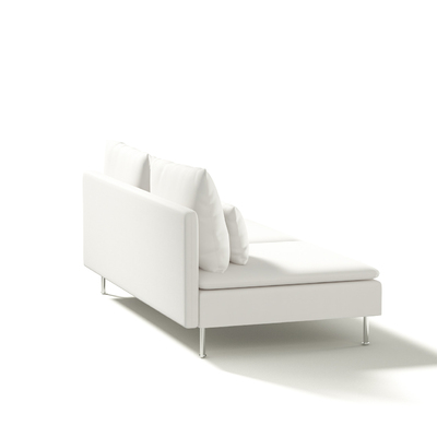 Söderhamn betræk 3-personers sektion 186 X 99 X 83 CM fra kollektionen Cotton Panama, Stof: 702-49