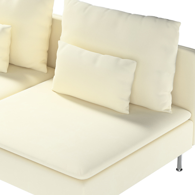 Söderhamn betræk 3-personers sektion 186 X 99 X 83 CM fra kollektionen Velvet, Stof: 704-36