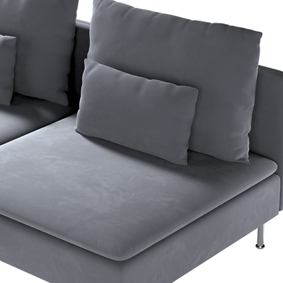 Bezug für Söderhamn Sitzelement 3 Bezug für Sitzelement 3 von der Kollektion Velvet, Stoff: 704-12