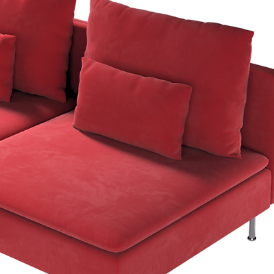 Söderhamn 3 üléses modul huzat 186 x 99 x 83 cm a kollekcióból Velvet  Lakástextil, Dekoranyag: 704-15