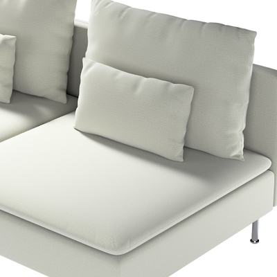 Söderhamn betræk 3-personers sektion 186 X 99 X 83 CM fra kollektionen Ingrid, Stof: 705-41