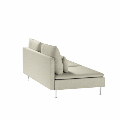 Söderhamn betræk 3-personers sektion 186 X 99 X 83 CM fra kollektionen Madrid, Stof: 162-22