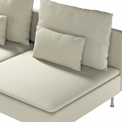 Söderhamn betræk 3-personers sektion 186 X 99 X 83 CM fra kollektionen Madrid, Stof: 162-22