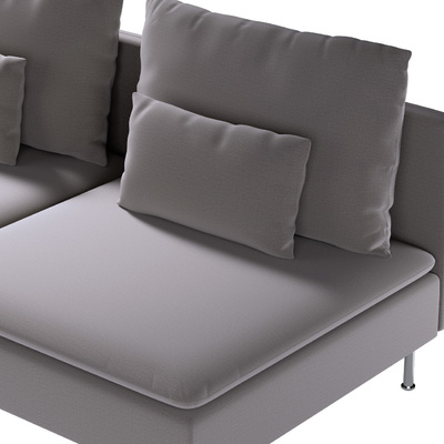 Söderhamn betræk 3-personers sektion 186 X 99 X 83 CM fra kollektionen Ingrid, Stof: 705-45