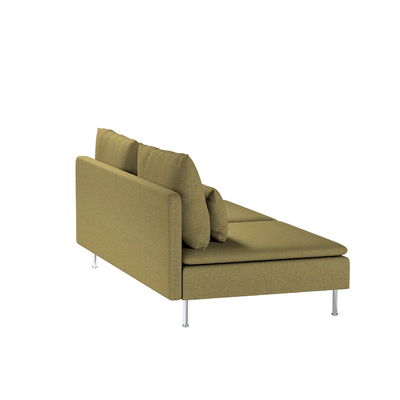 Söderhamn betræk 3-personers sektion 186 X 99 X 83 CM fra kollektionen Madrid, Stof: 162-34