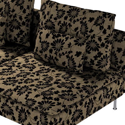 Housse module Söderhamn 3 pl. 186 x 99 x 83 cm dans la collection Living II, Tissu: 162-11