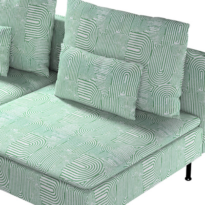 Söderhamn betræk 3-personers sektion 186 X 99 X 83 CM fra kollektionen Cosy Home, Stof: 144-81