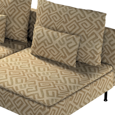 Söderhamn betræk 3-personers sektion 186 X 99 X 83 CM fra kollektionen Cosy Home, Stof: 144-80