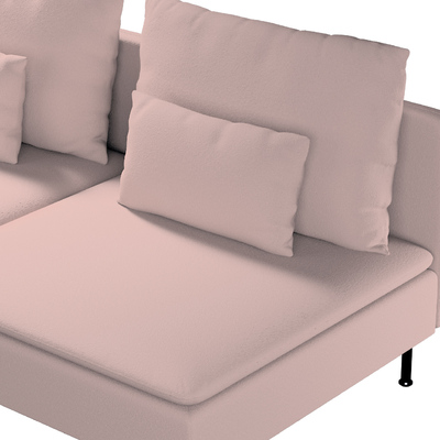Söderhamn betræk 3-personers sektion 186 X 99 X 83 CM fra kollektionen Teddy, Stof: 702-84