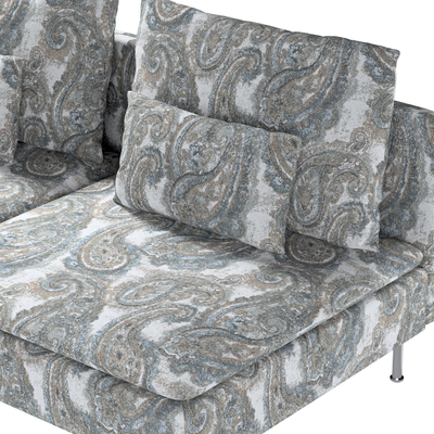 Söderhamn betræk 3-personers sektion 186 X 99 X 83 CM fra kollektionen Cosy Home, Stof: 145-33