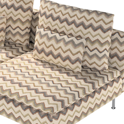 Söderhamn betræk 3-personers sektion 186 X 99 X 83 CM fra kollektionen Cosy Home, Stof: 145-39