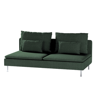 Pokrowiec na moduł Söderhamn 3-osobowy 186 x 99 x 83 cm w kolekcji City, tkanina: 704-81