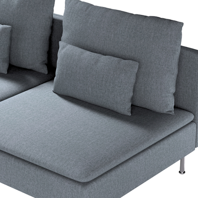 Söderhamn betræk 3-personers sektion 186 X 99 X 83 CM fra kollektionen City, Stof: 704-86