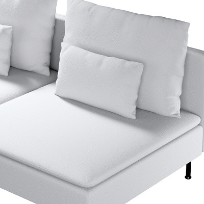 Söderhamn betræk 3-personers sektion 186 X 99 X 83 CM fra kollektionen Teddy, Stof: 702-80