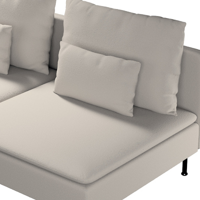 Söderhamn betræk 3-personers sektion 186 X 99 X 83 CM fra kollektionen Teddy, Stof: 702-81