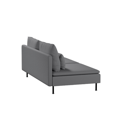 Söderhamn betræk 3-personers sektion 186 X 99 X 83 CM fra kollektionen Teddy, Stof: 702-83