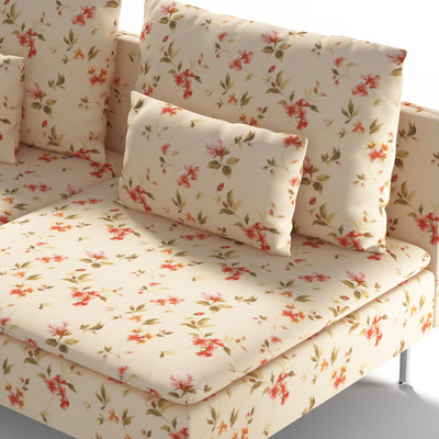 Söderhamn betræk 3-personers sektion 186 X 99 X 83 CM fra kollektionen Londres, Stof: 143-88