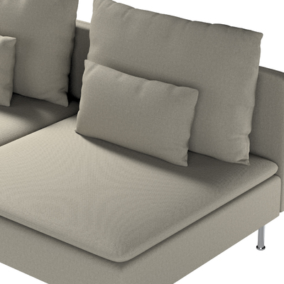 Söderhamn betræk 3-personers sektion 186 X 99 X 83 CM fra kollektionen Living, Stof: 162-51