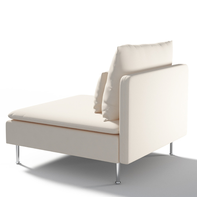 Pokrowiec na moduł Söderhamn 1-osobowy 93 x 99 x 83 cm w kolekcji Etna, tkanina: 705-01