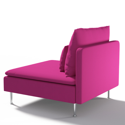 Housse module Söderhamn 1 pl. 93 x 99 x 83 cm dans la collection Etna, Tissu: 705-23