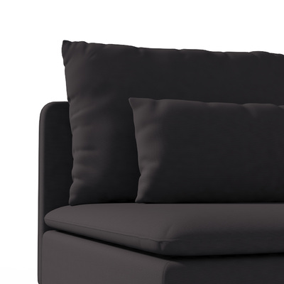 Söderhamn betræk siddesektion 93 X 99 X 83 CM fra kollektionen Cotton Panama, Stof: 702-50