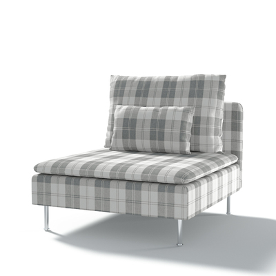 Pokrowiec na moduł Söderhamn 1-osobowy 93 x 99 x 83 cm w kolekcji Edinburgh, tkanina: 115-79