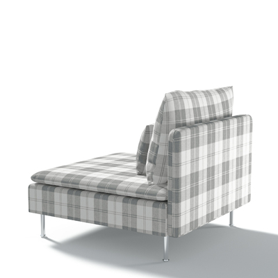 Pokrowiec na moduł Söderhamn 1-osobowy 93 x 99 x 83 cm w kolekcji Edinburgh, tkanina: 115-79