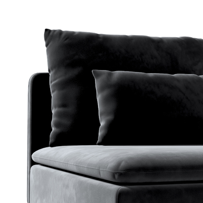 Söderhamn betræk siddesektion 93 X 99 X 83 CM fra kollektionen Velvet, Stof: 704-17