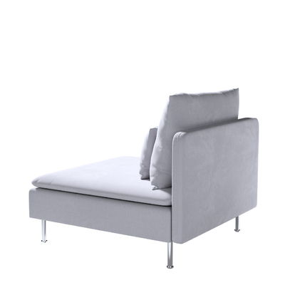 Pokrowiec na moduł Söderhamn 1-osobowy 93 x 99 x 83 cm w kolekcji Velvet, tkanina: 704-24