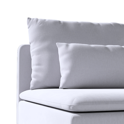 Pokrowiec na moduł Söderhamn 1-osobowy 93 x 99 x 83 cm w kolekcji Velvet, tkanina: 704-24